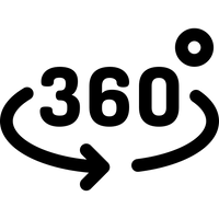360 degrés de lumière.