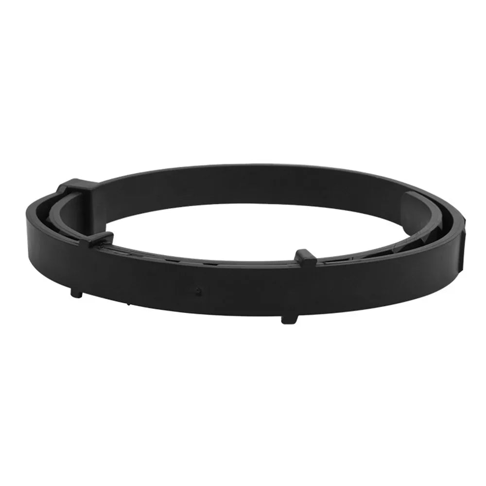 Collier anti-stress réglable noir pour chien présenté seul sur fond clair