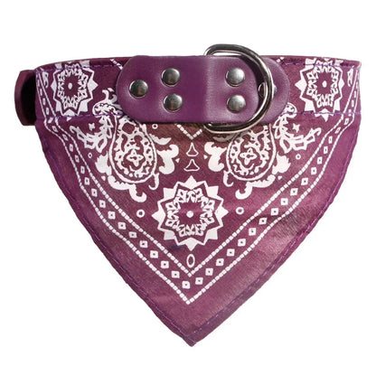 Le style unique du bandana violet apporte une vraie touche de mode à votre chien. Idéal pour sublimer les sorties sans passer inaperçu.